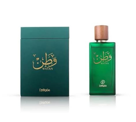 ادکلن دی رز وطن صمام 100 میل با رایحه میدان د اسپریت اف دوبی (WATAN DYROSE SAMAM)