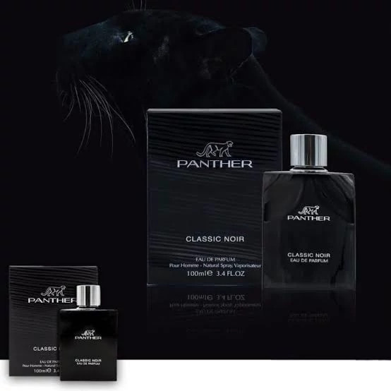 ادکلن پنتر کلاسیک نویر فرگرانس با رایحه جگوار مشکی کلاسیک بلک 100 میل (PANTHER CLASSIC NOIR FRAGRANCE)