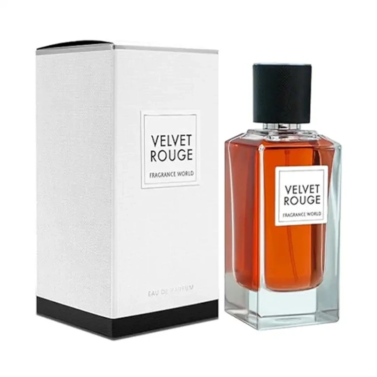 ادکلن ولوت رژ فرگرانس با رایحه ایو سن لورن رژ ولورس حجم 100 میل (VELVET ROUGE FRAGRANCE)