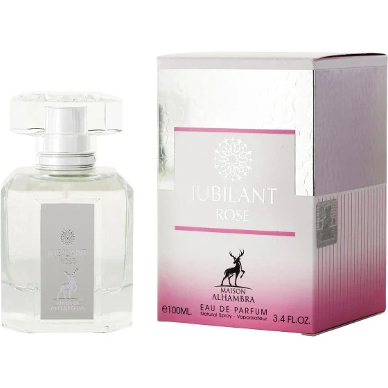 ادکلن ورساچه کریستال صورتی الحمبرا 100 میل (JUBILANT ROSE ALHAMBRA)