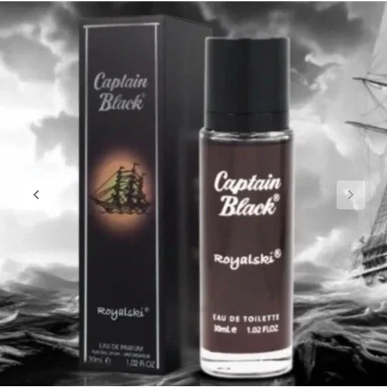 ادکلن کاپیتان بلک روونا 30 میل(CAPTAIN BLACK ROVENA)