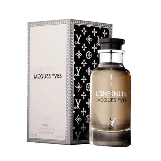 ادکلن ژکس ایو ال اینفینیتی فرگرانس با رایحه لویی ویتون ال ایمنسیت 100 میل(JACQUES YVES L INFINITE FRAGRANCE)