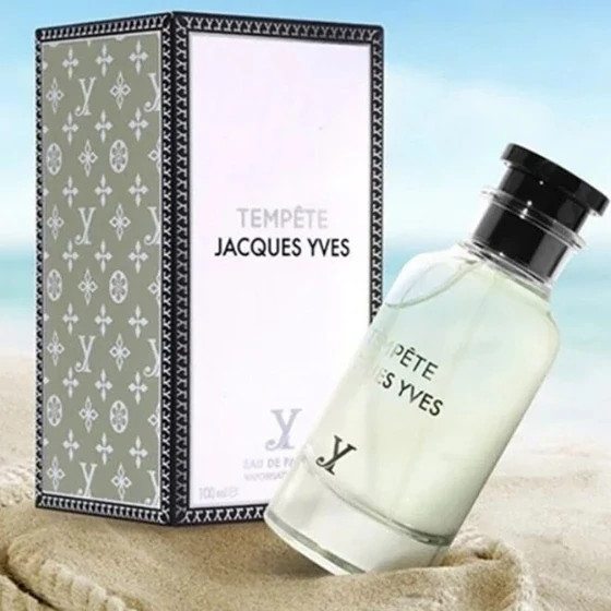 ادکلن ژاک ایو تمپت فرگرانس با رایحه لویی ویتون اوراژ 100 میل(TEMPETE JACQUES YVES FRAGRANCE)