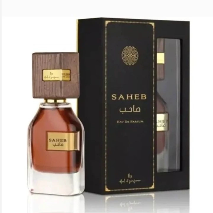 ادکلن صاحب قهوه ای اصل ارض الزعفران 100 میل(SAHEB INTENSE ARD AL ZAAFARAN)
