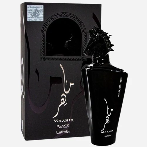 ادکلن ماهر مشکی لطافه 100 میل (MAAHIR BLACK EDITION LATTAFA)